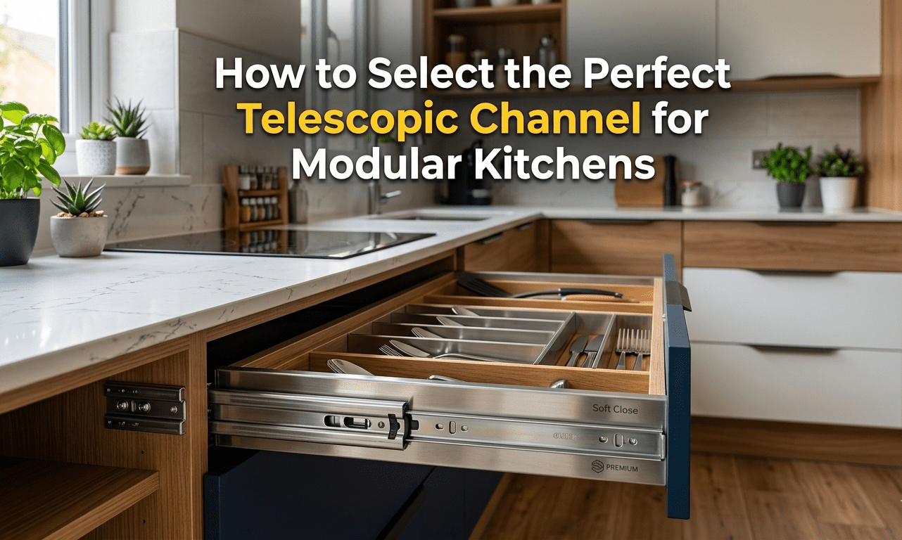 Select Telescopic Channel for Modular Kitchen