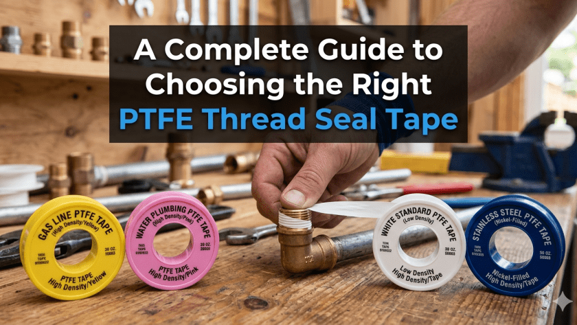Guide to Choosing the Right PTFE Thread Seal Tape
