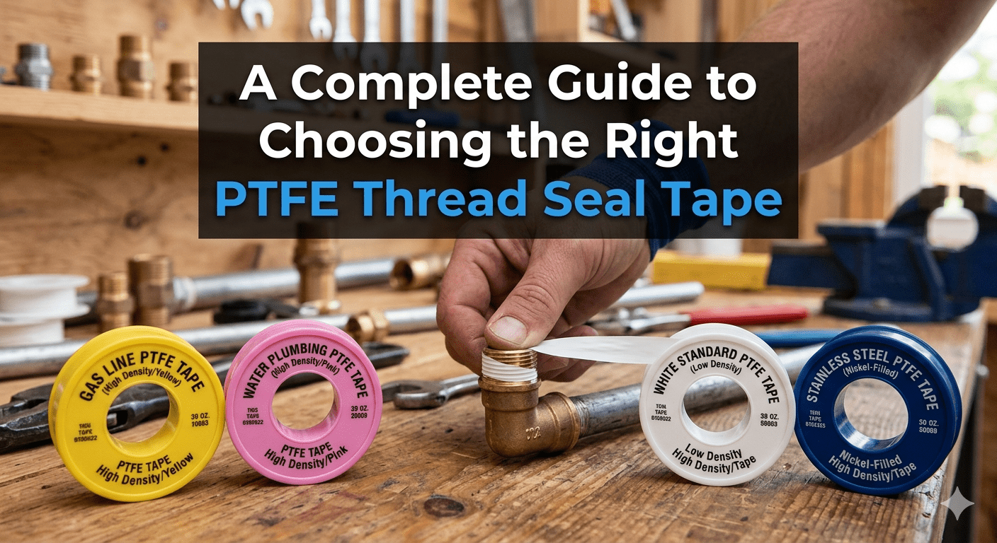 Guide to Choosing the Right PTFE Thread Seal Tape