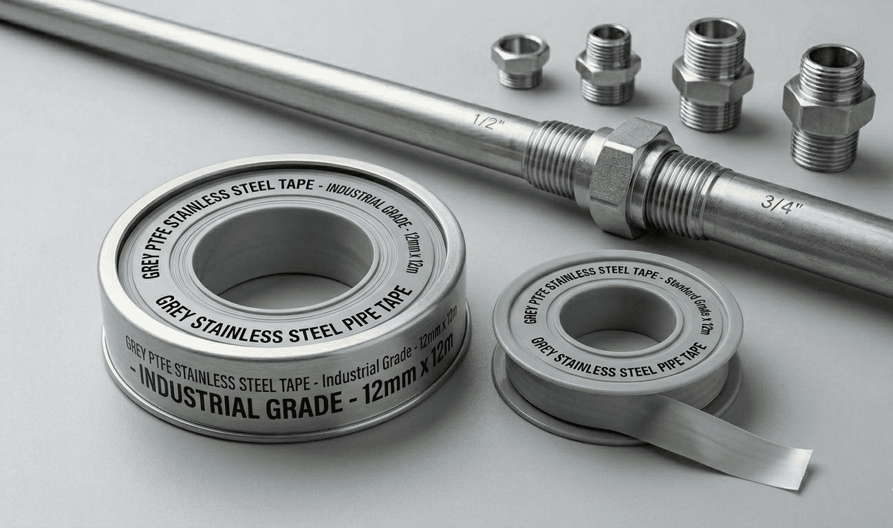 Grey/ Silver PTFE tape